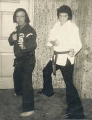1973 April John Conway and Elvis.jpg