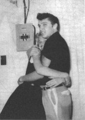 1955 Aug 8_Lois Adair and Elvis at the Mayfair Building in Tyler, TX.jpg