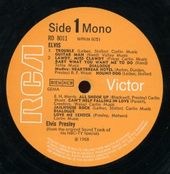 Album Label - Elvis [AKA 68 Special] - Side 1 - 001.jpg